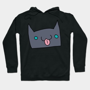 Catmoji Blep Russian Blue Hoodie